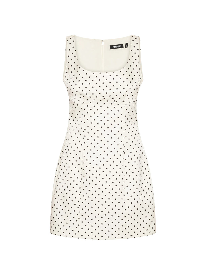 Mini abito con pois