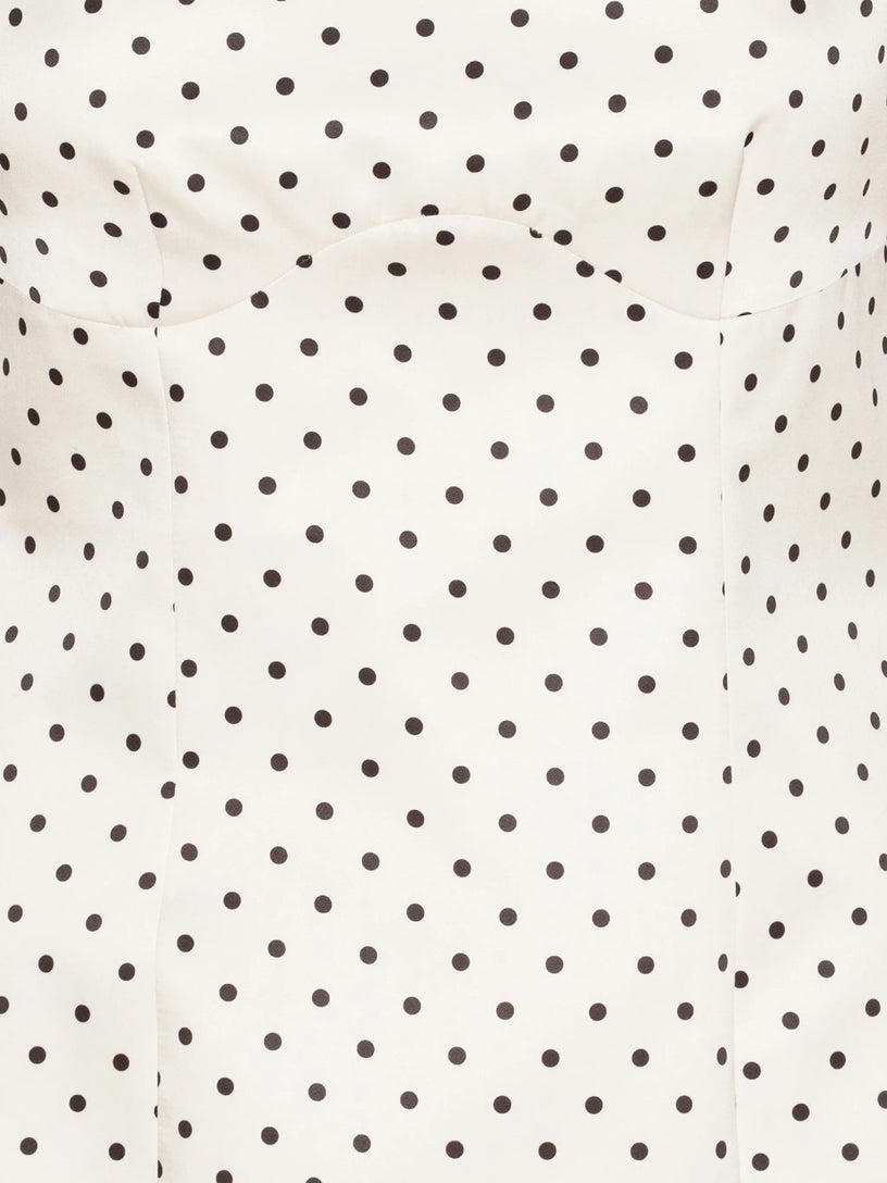 Mini abito con pois