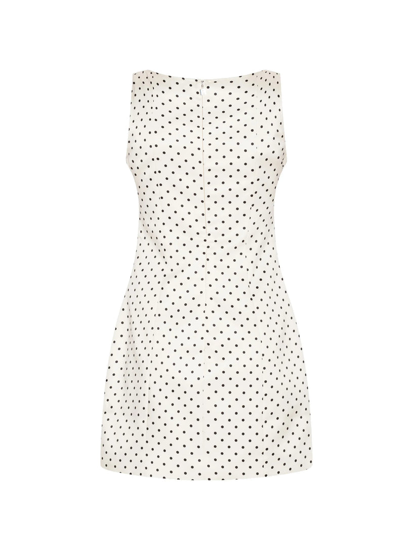 Mini abito con pois