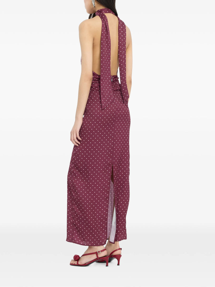 Abito con scollo all'americana