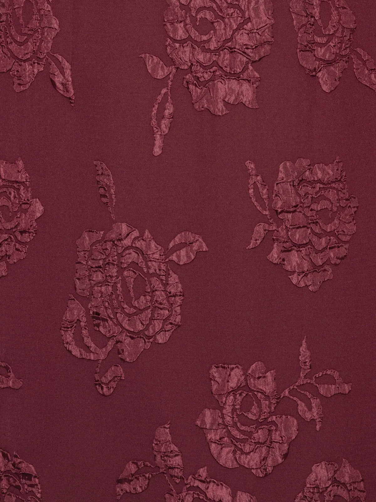 Abito midi puffy in jacquard