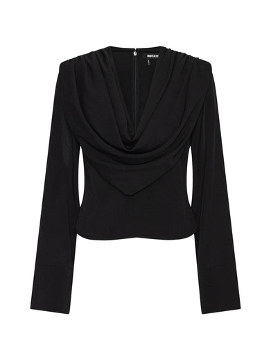 Blusa drappeggiata