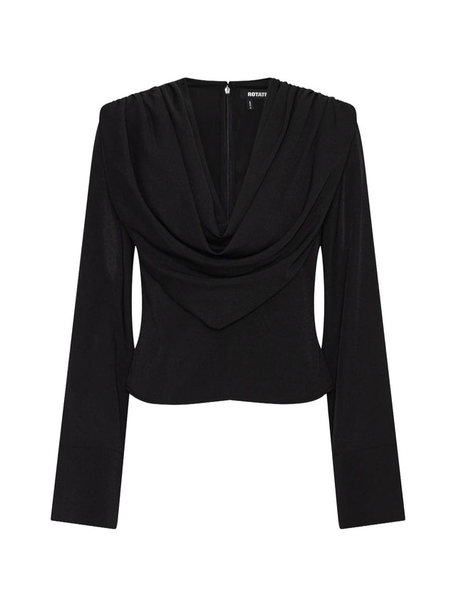 Blusa drappeggiata