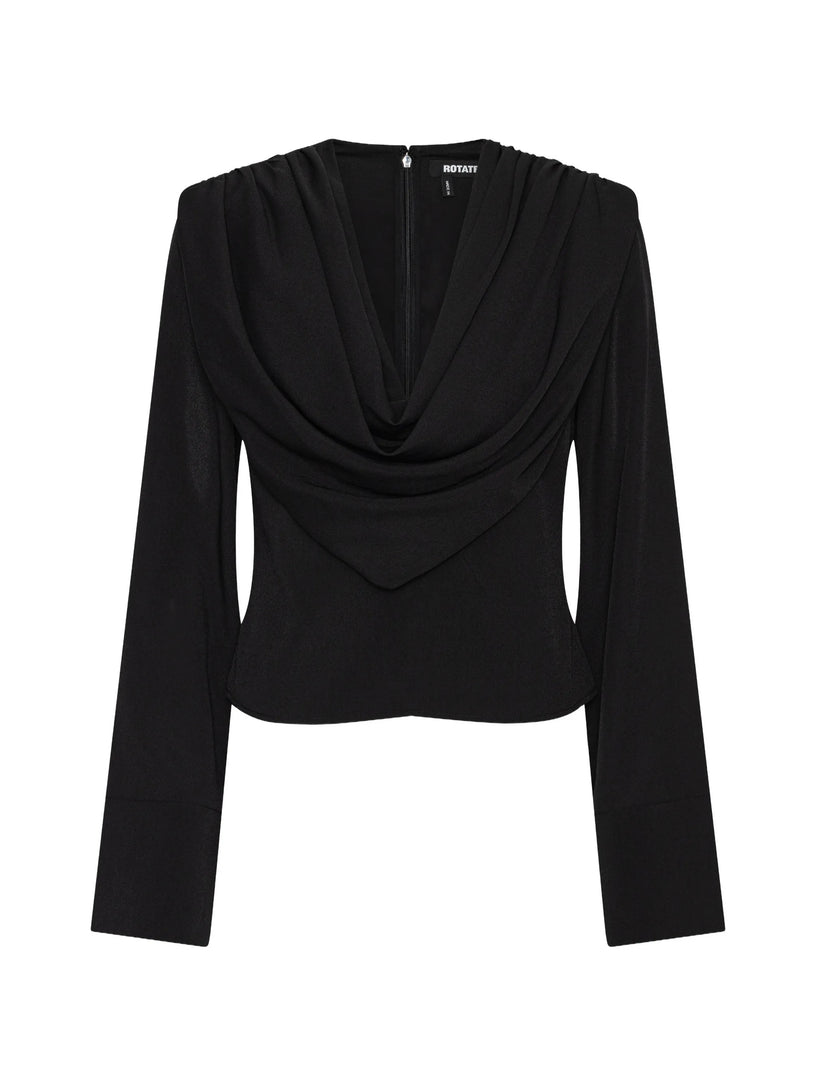 Blusa drappeggiata