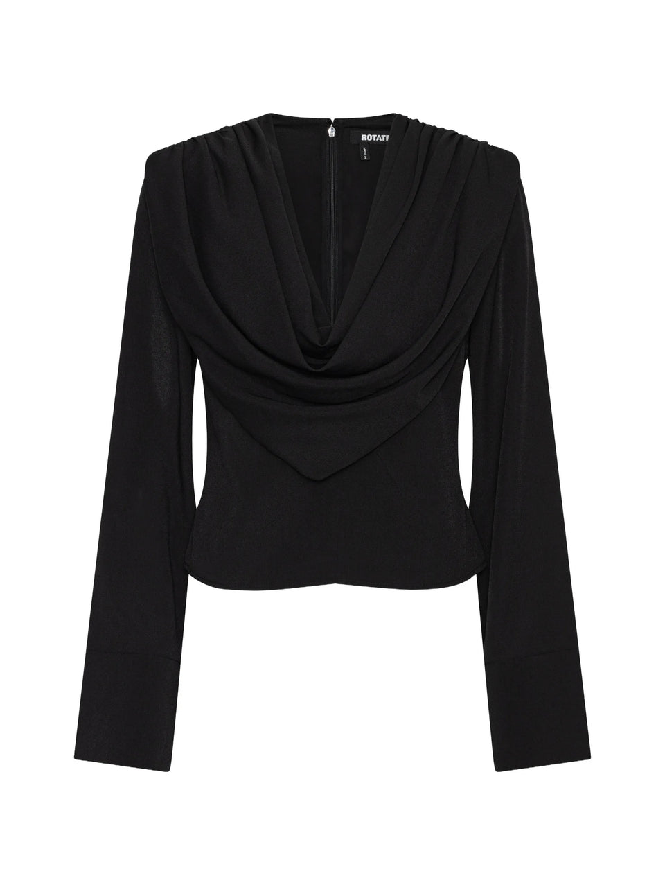 Draped blouse