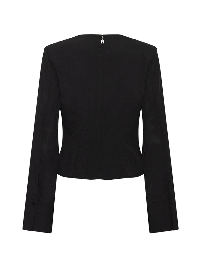 Blusa drappeggiata