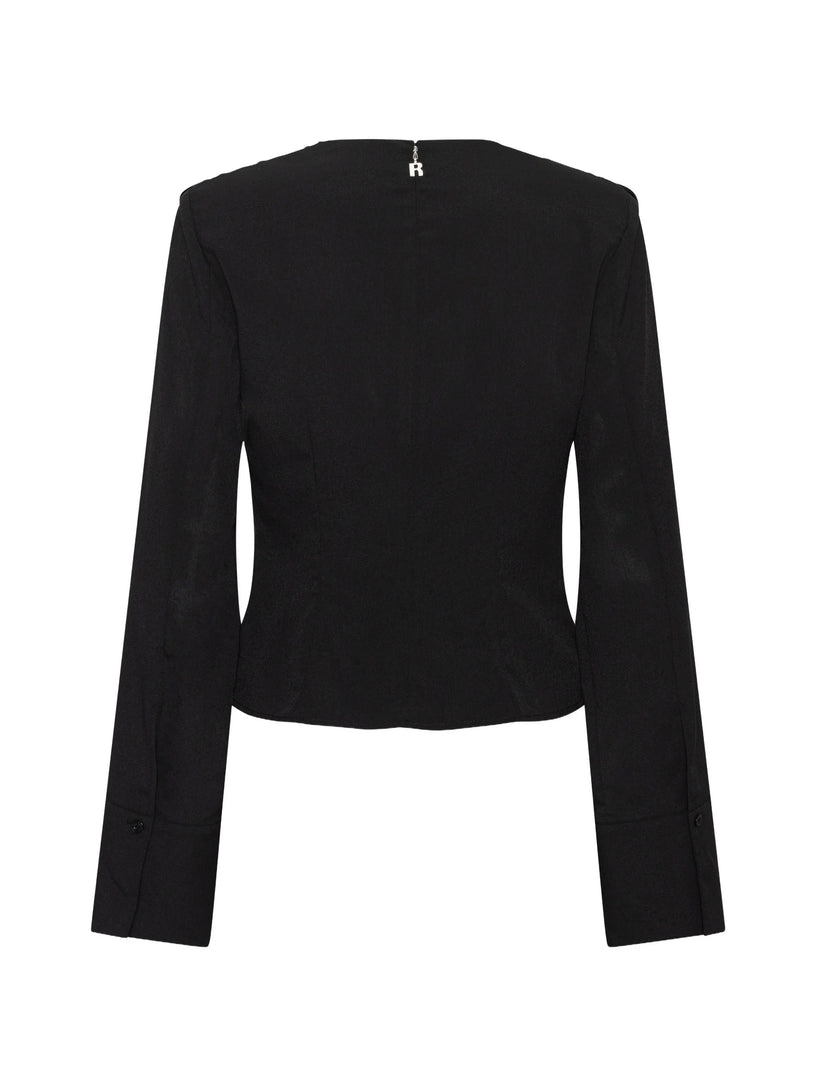 Blusa drappeggiata