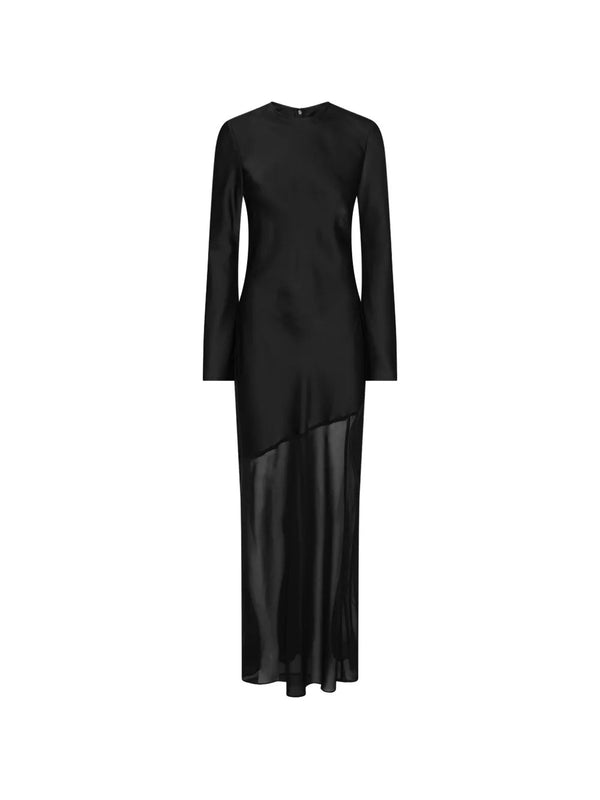 Maxi ls slit dress