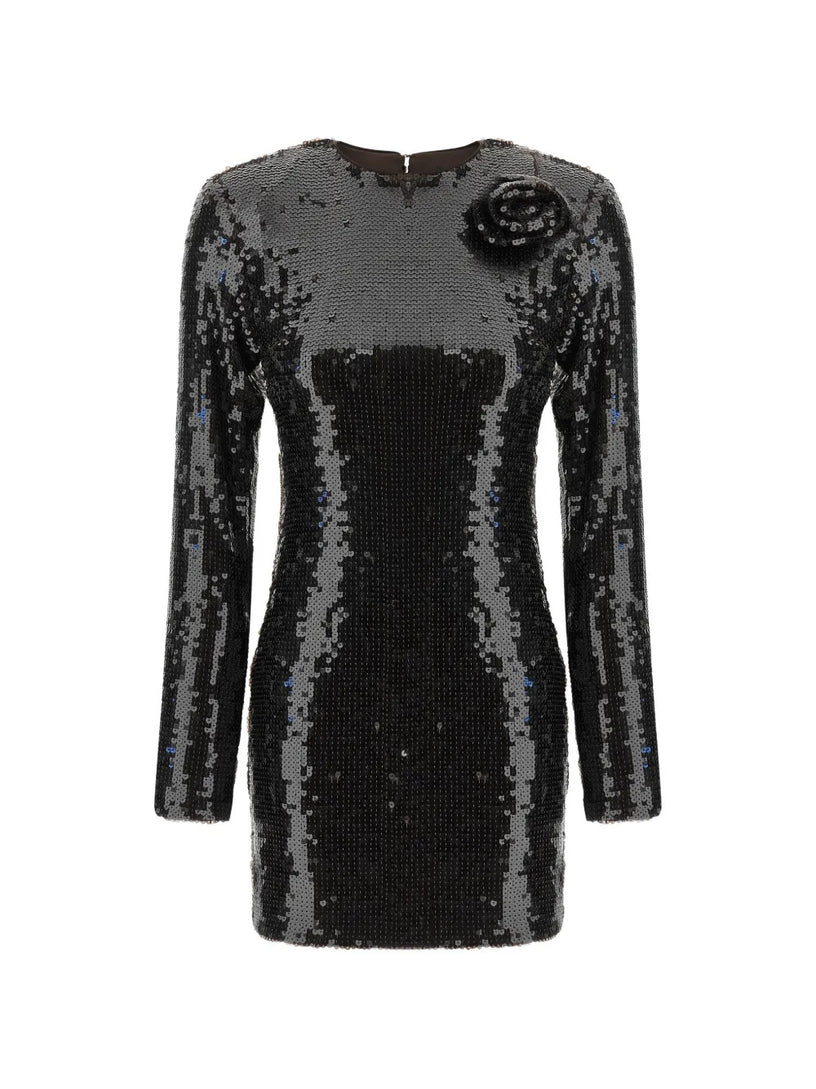 Abito mini con paillettes