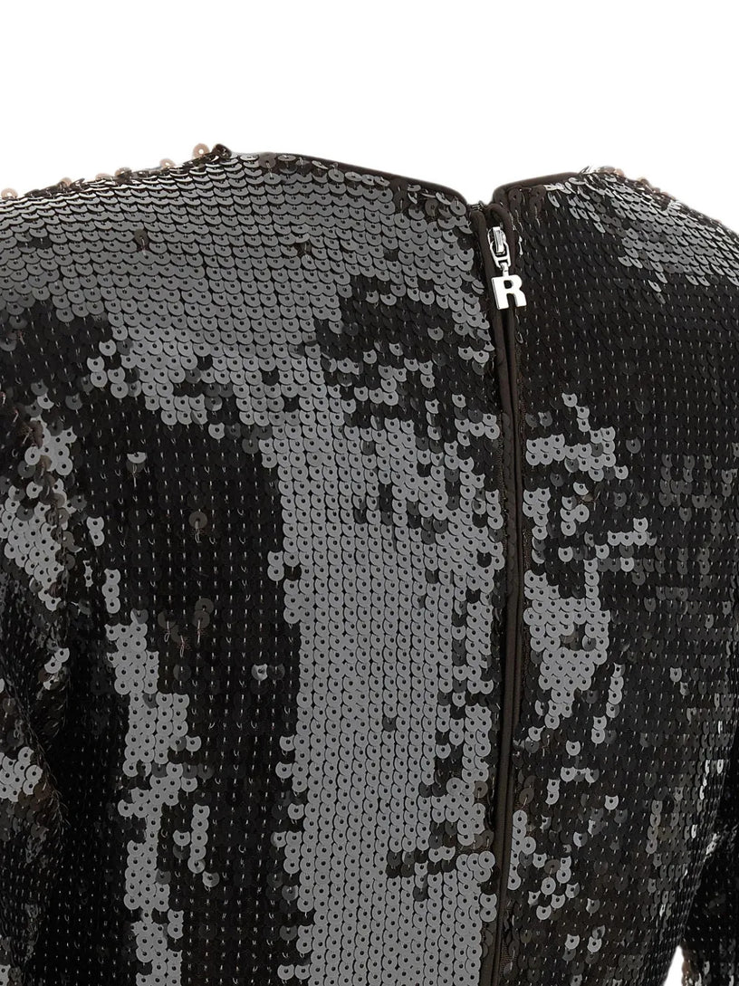 Abito mini con paillettes