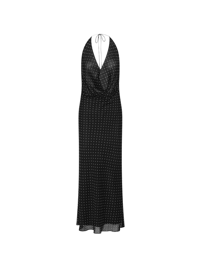 Chiffon con scollo all'americana