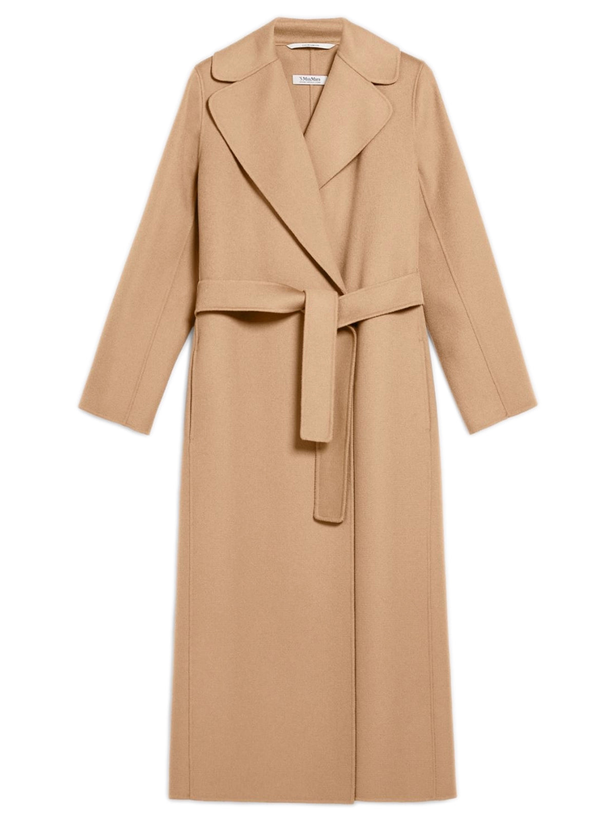 Cappotto Poldo a vestaglia in drap di lana