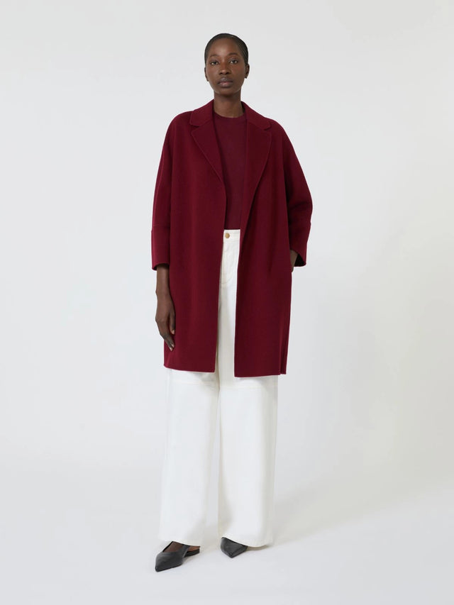 Cappotto corto Arona in lana double