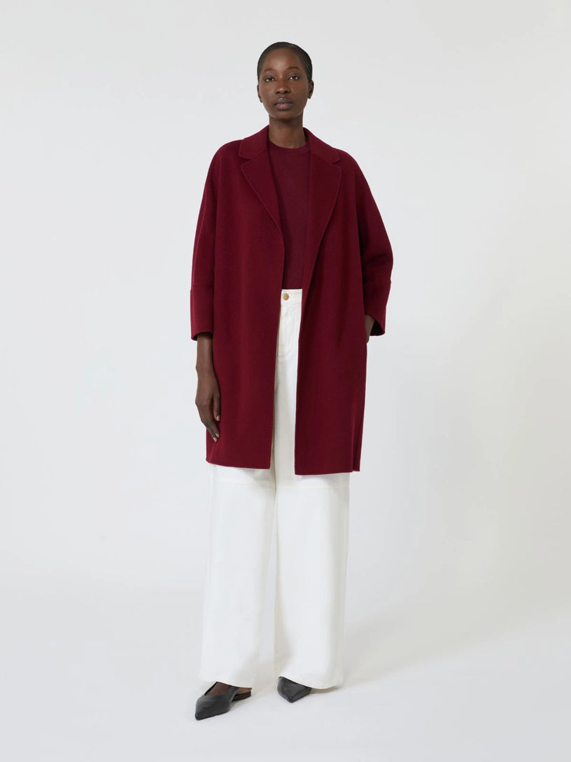 Cappotto corto Arona in lana double