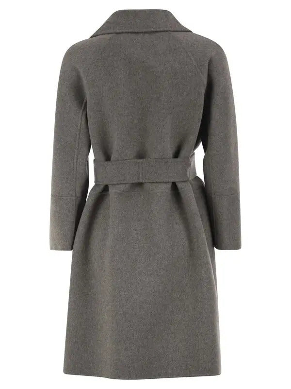 Cappotto corto Arona in lana double