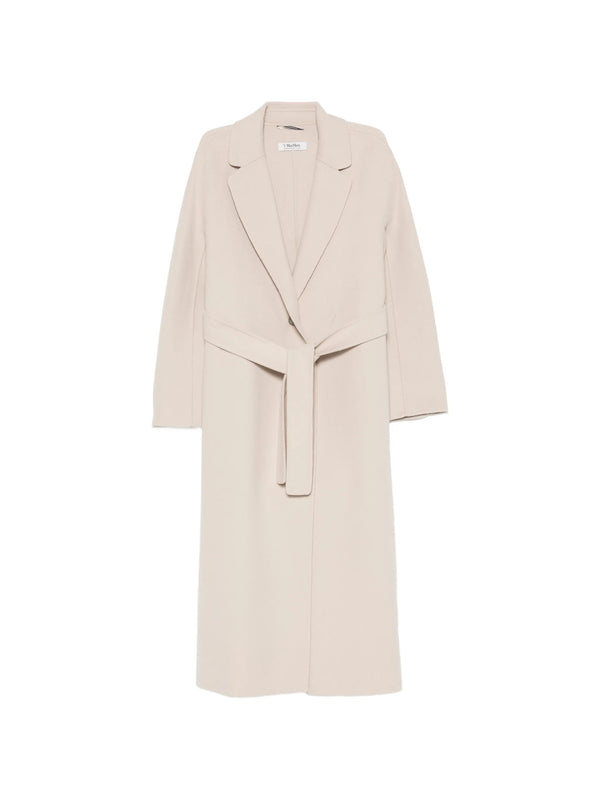 Cappotto Esturia midi in drap di lana
