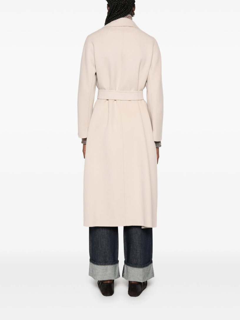 Cappotto Esturia midi in drap di lana
