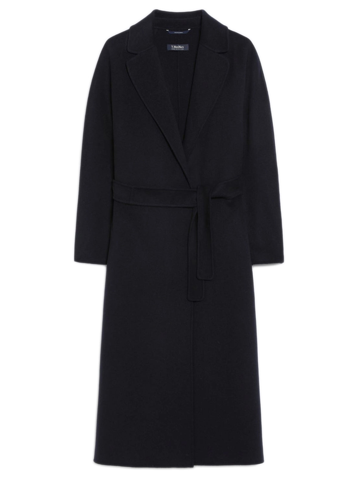 Cappotto Esturia midi in drap di lana