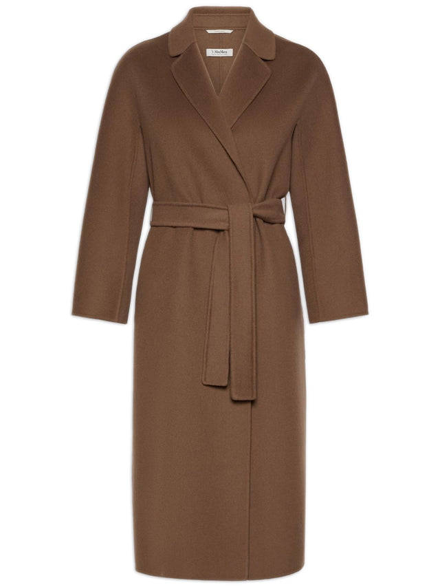 Cappotto Esturia midi in drap di lana
