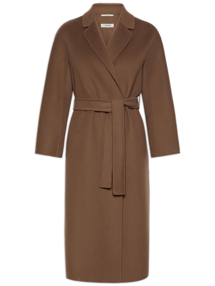 Cappotto Esturia midi in drap di lana