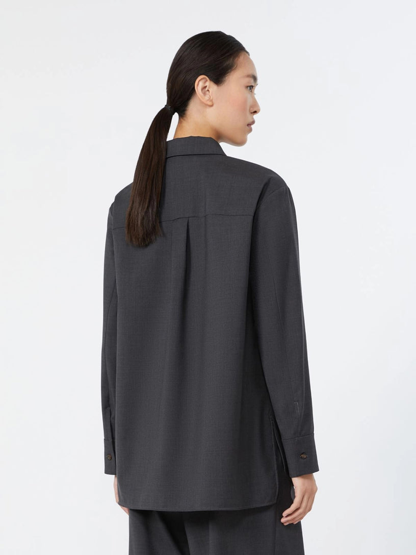 Camicia Opera in tela di lana