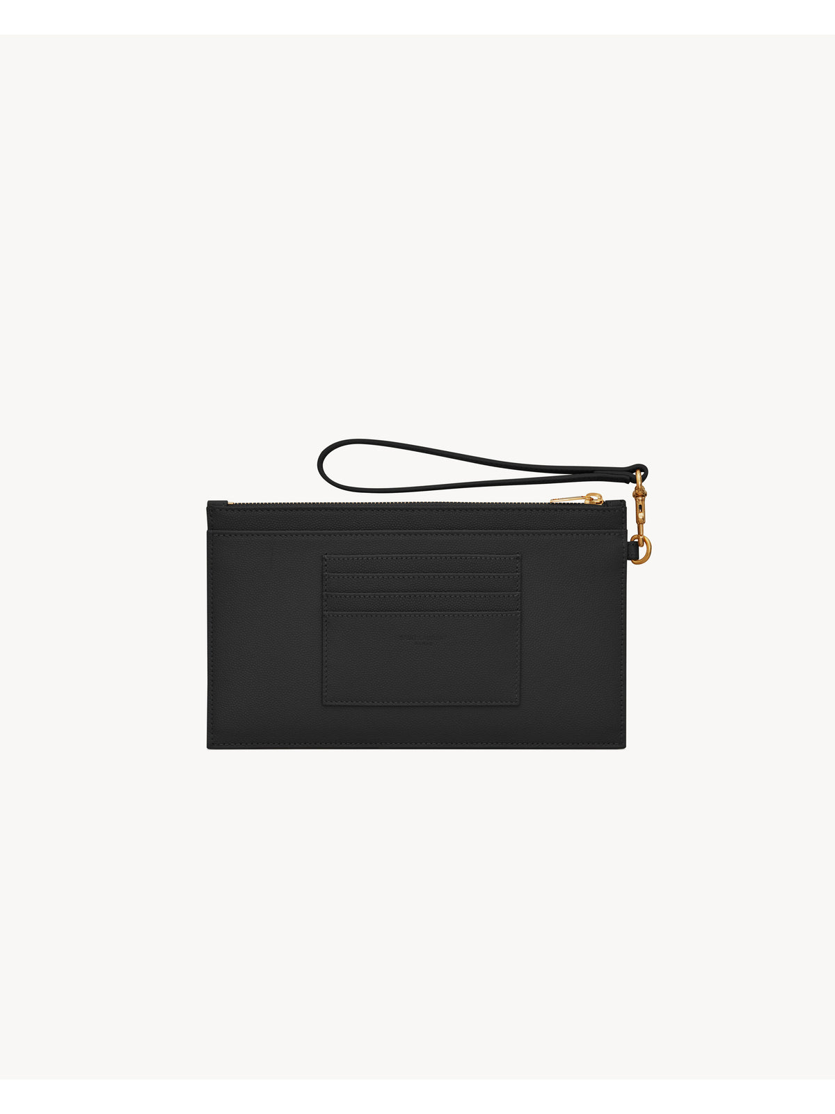 CASSANDRE MATELASSÉ LARGE BILL POUCH in pelle trapuntata martellata