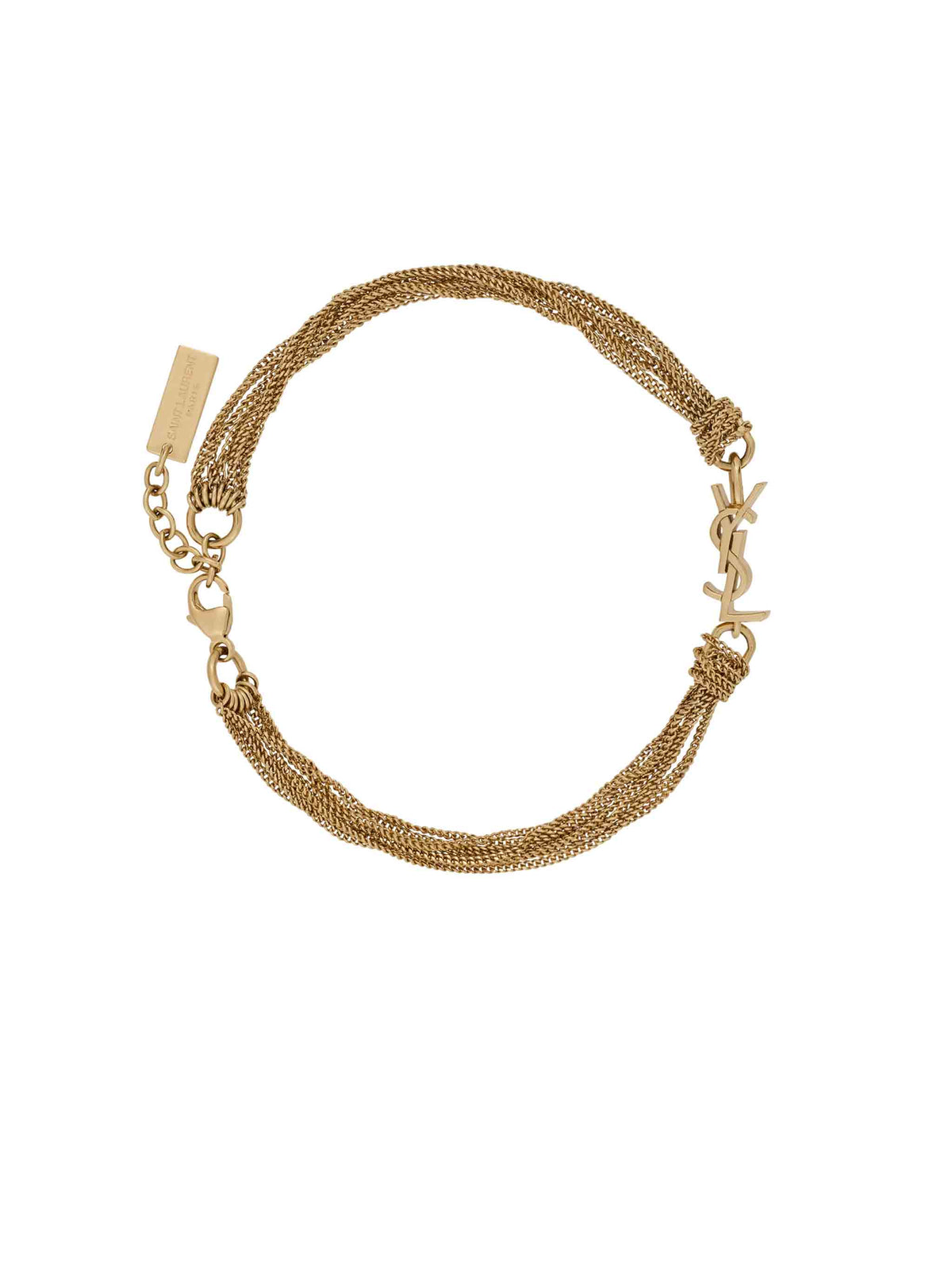 Bracciale in metallo con nappina CASSANDRE