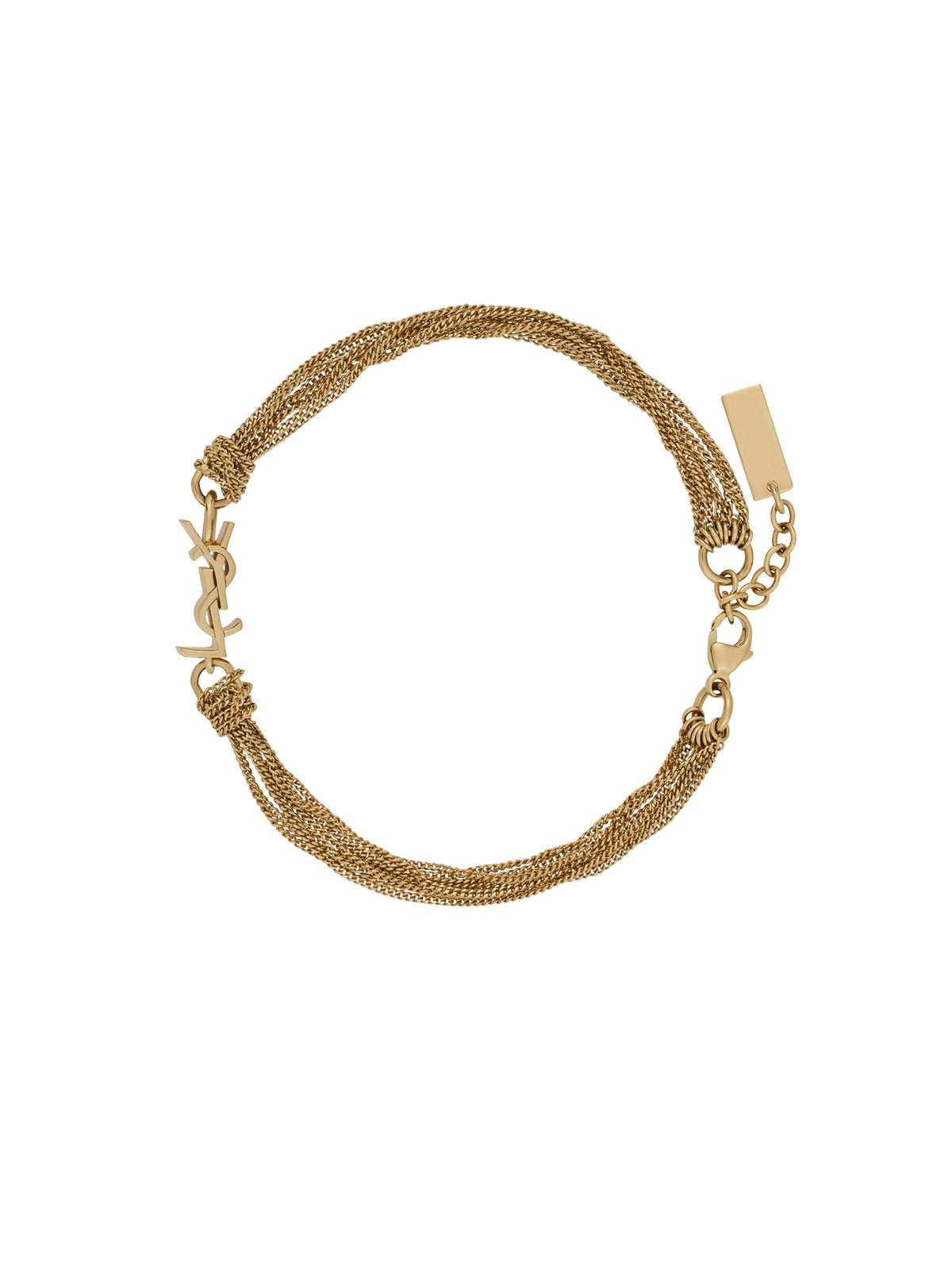 Bracciale in metallo con nappina CASSANDRE