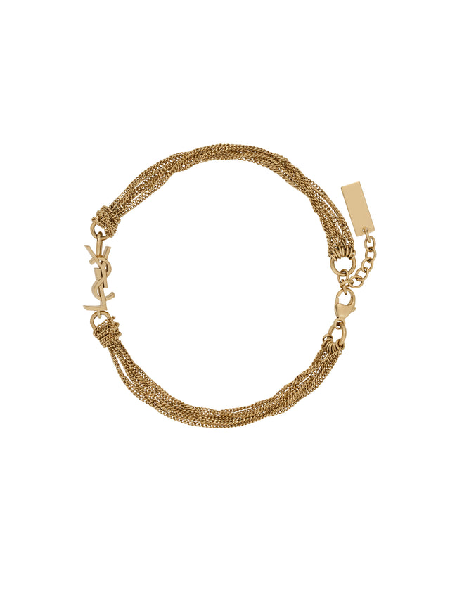 Bracciale in metallo con nappina CASSANDRE