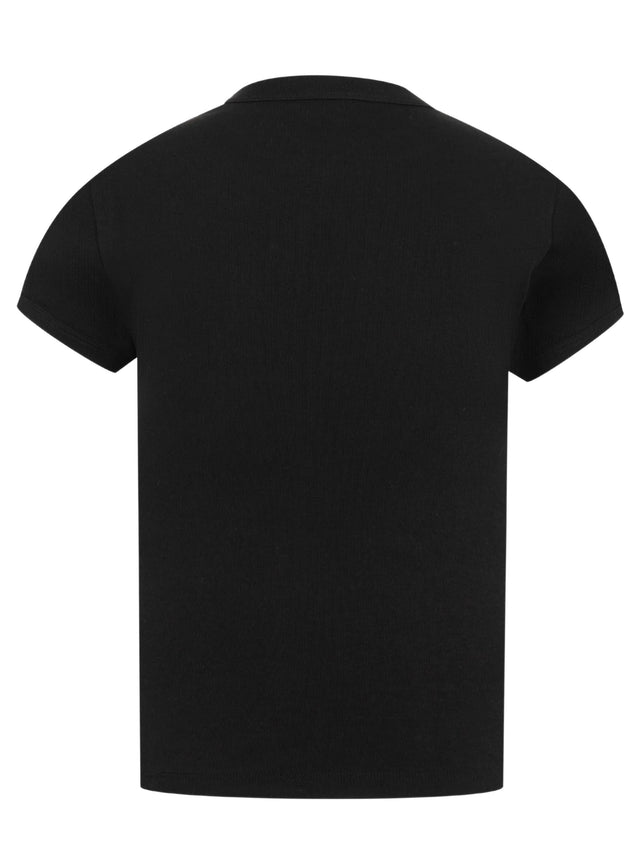 T-shirt Cassandre in jersey di cotone a coste