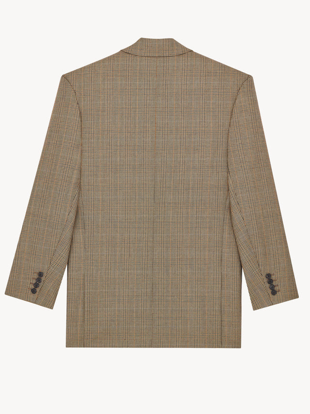Jacket in prince of wales puppytooth