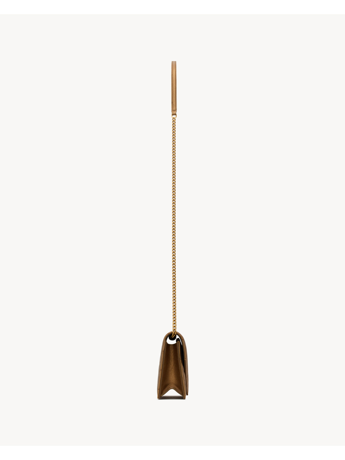 Portafogli PARIS con catena in pelle metallizzata