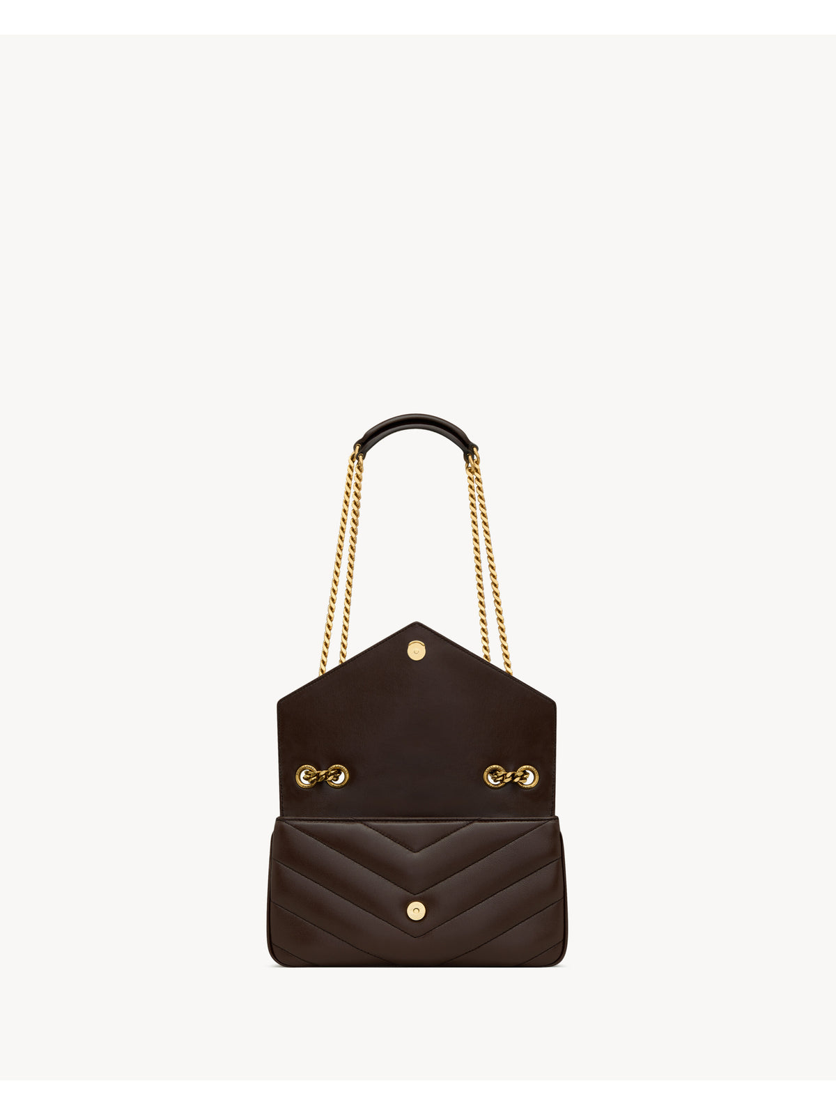 Borsa LOULOU piccola in pelle di vitello trapuntata