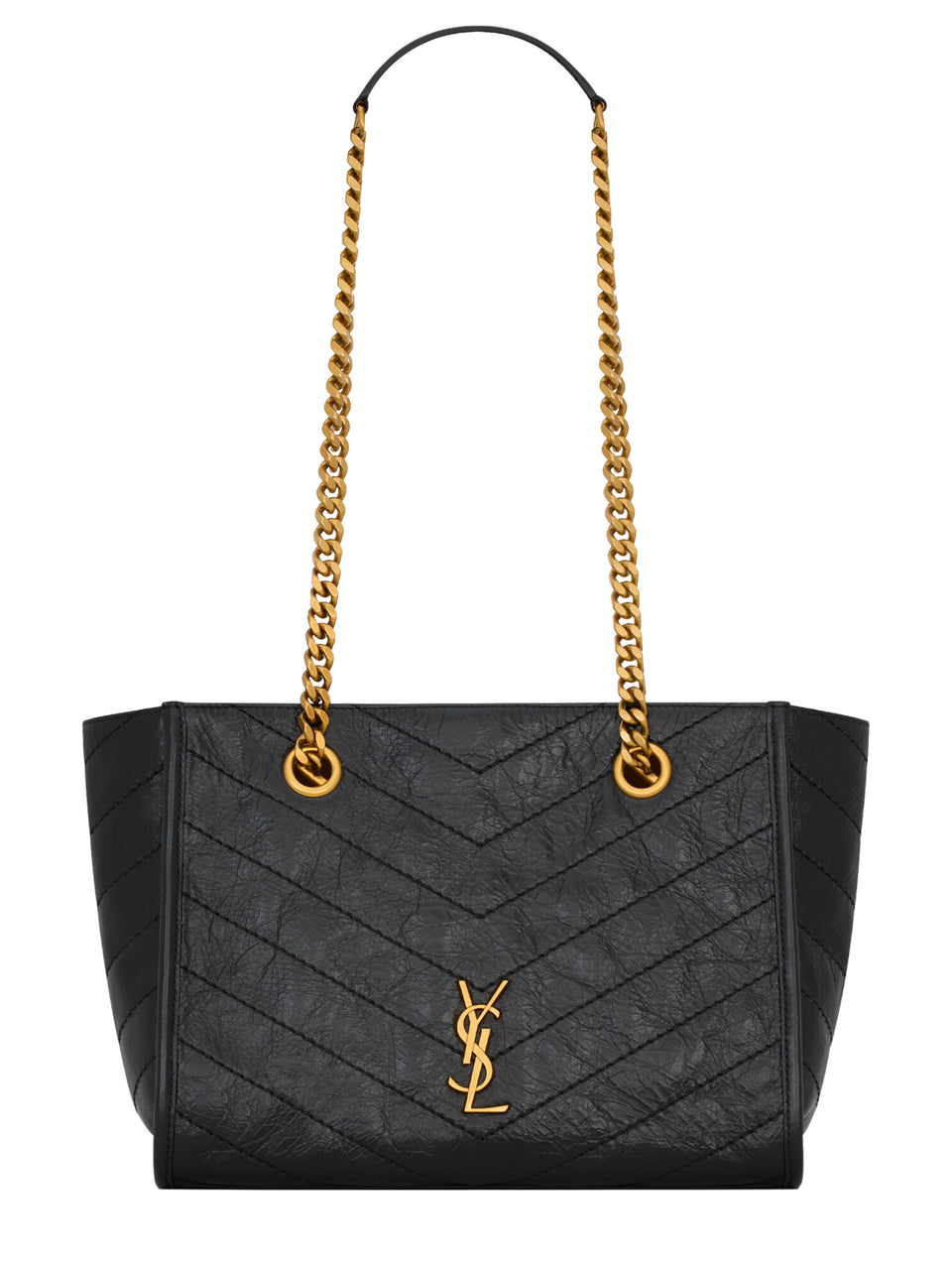 NIKI small shopping in vintage leather