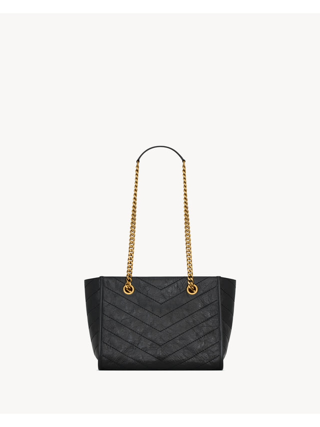 Borsa shopping NIKI piccola in pelle vintage