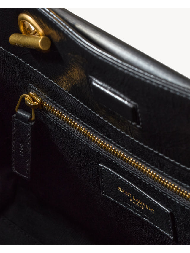 NIKI small shopping in vintage leather