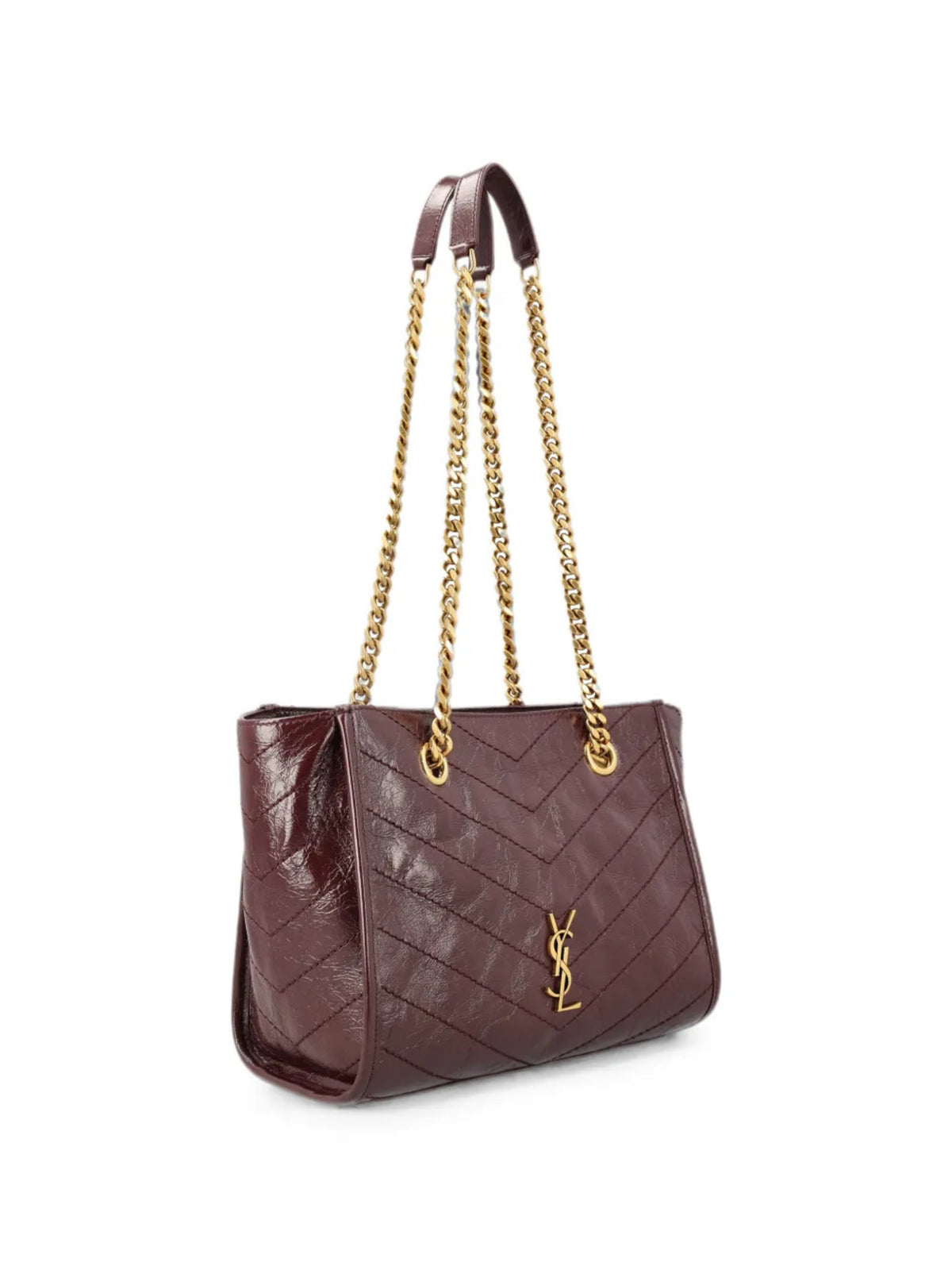 Borsa shopping NIKI piccola in pelle vintage