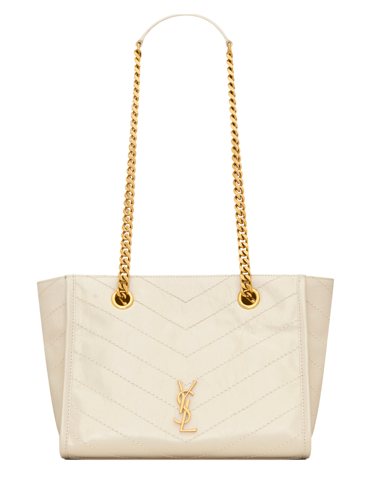 Borsa shopping NIKI piccola in pelle vintage