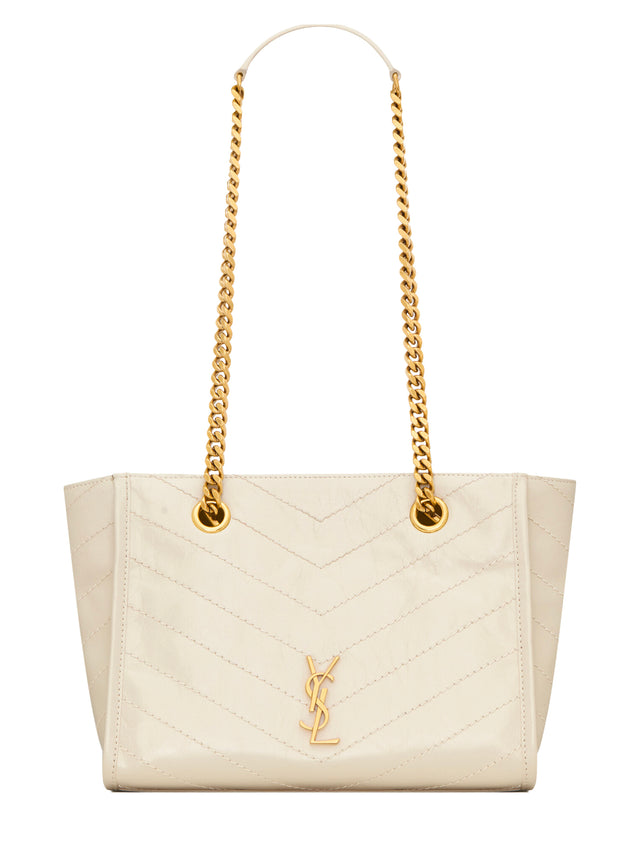 Borsa shopping NIKI piccola in pelle vintage