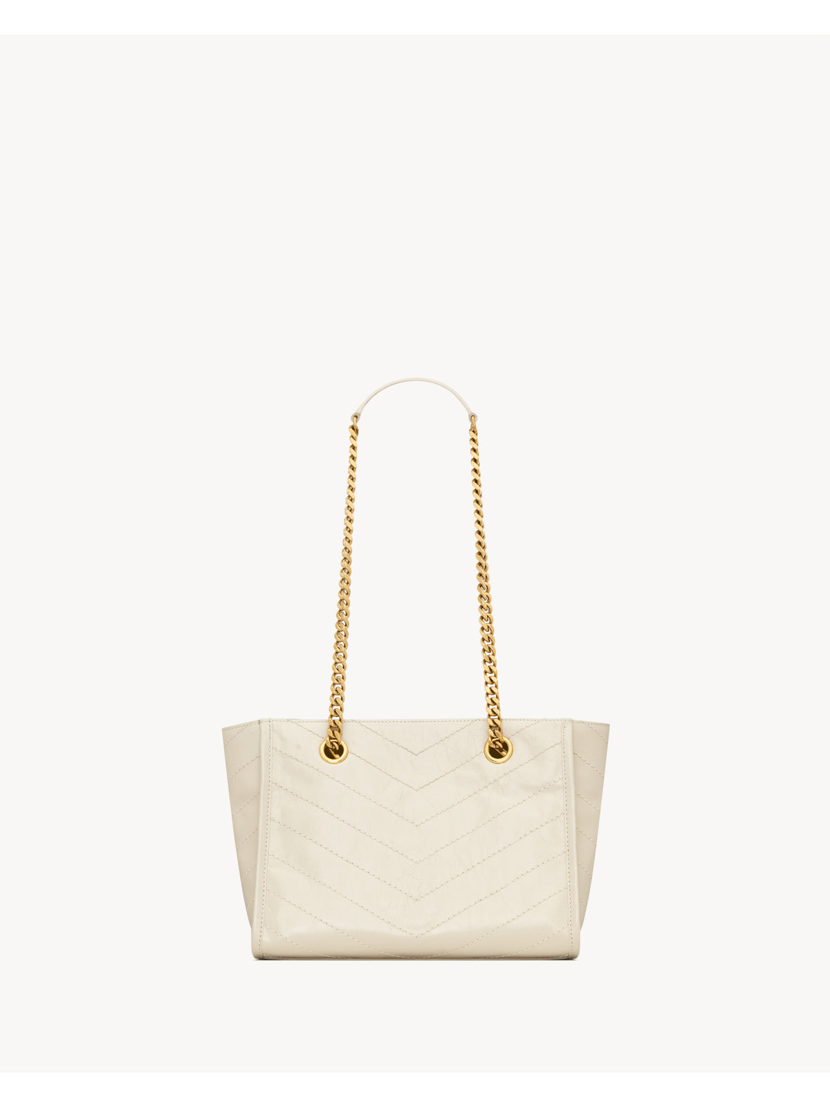 Borsa shopping NIKI piccola in pelle vintage