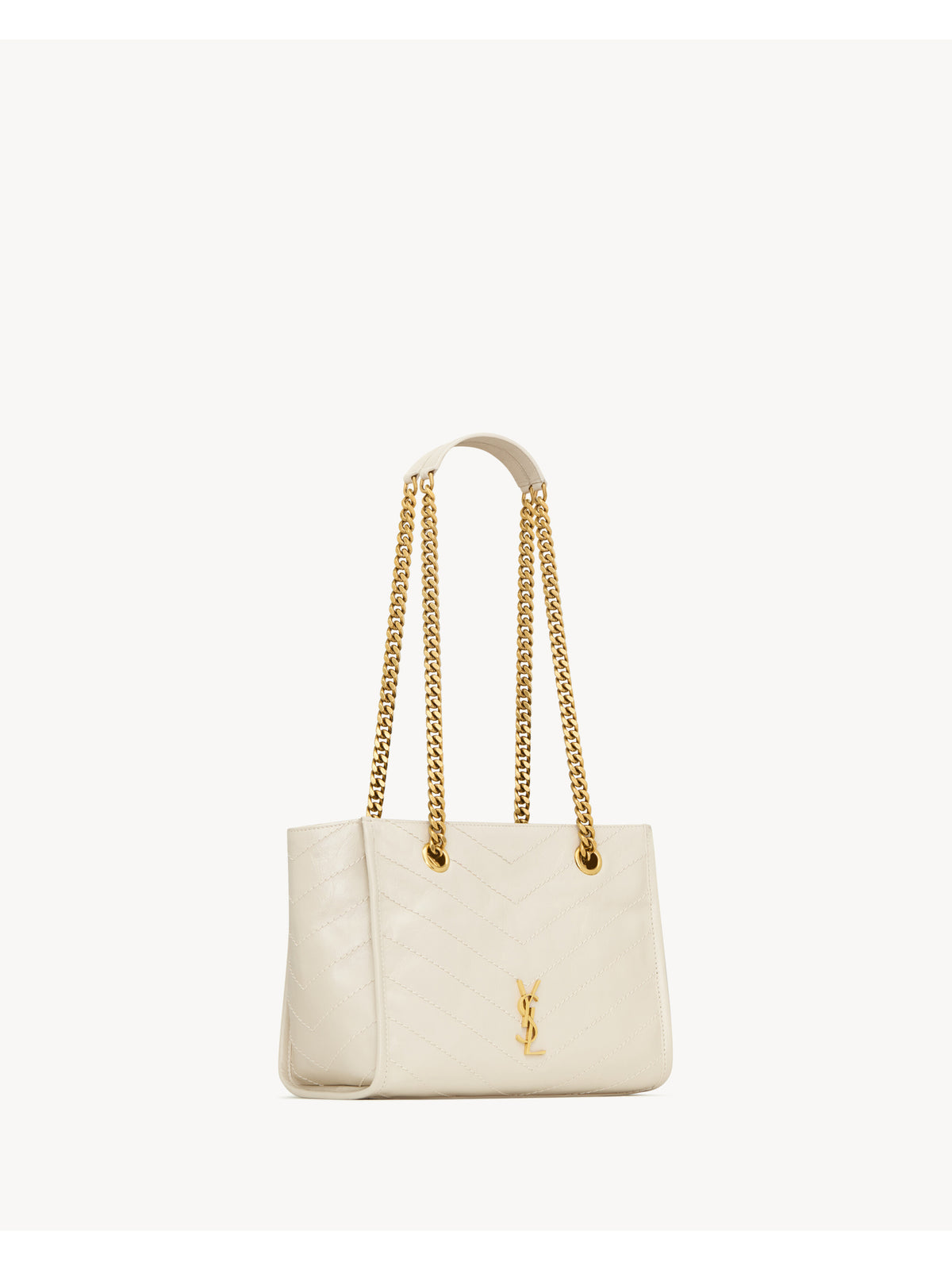 Borsa shopping NIKI piccola in pelle vintage