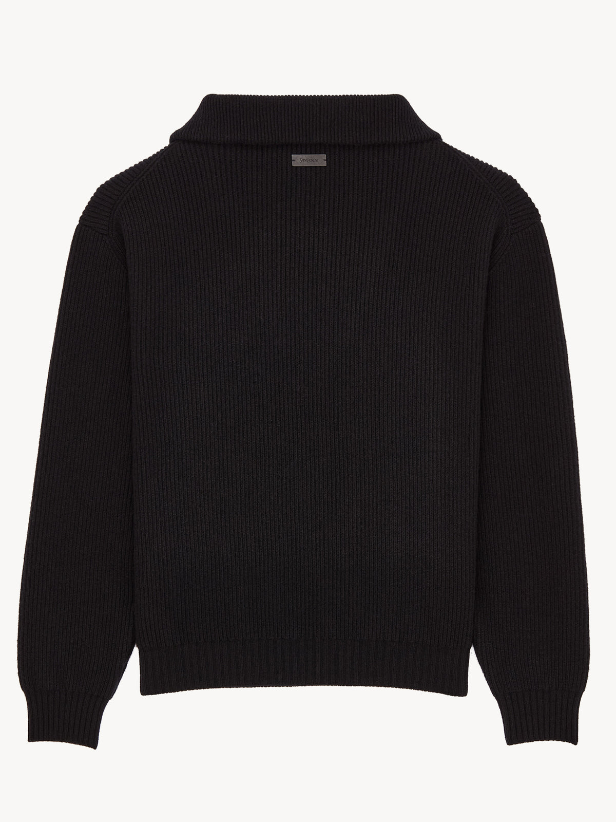 Pullover con chiusura a mezza zip
