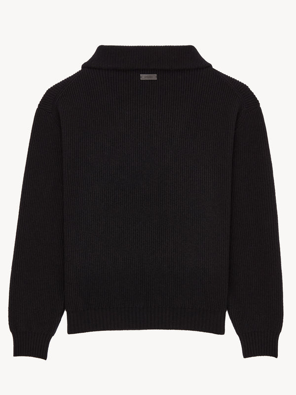 Half-zip sweater