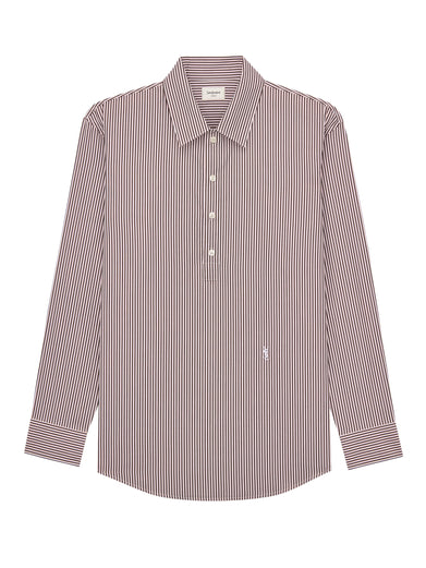Camicia Cassandre in popeline di cotone a righe