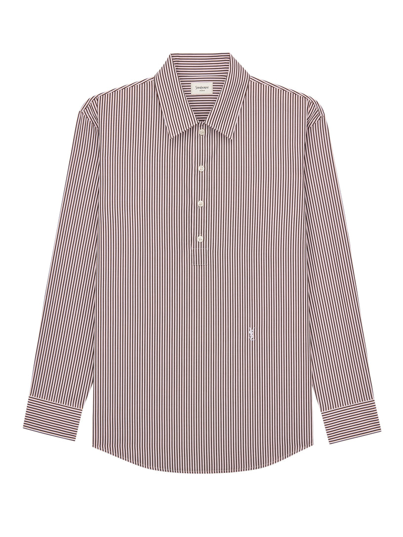 Camicia Cassandre in popeline di cotone a righe