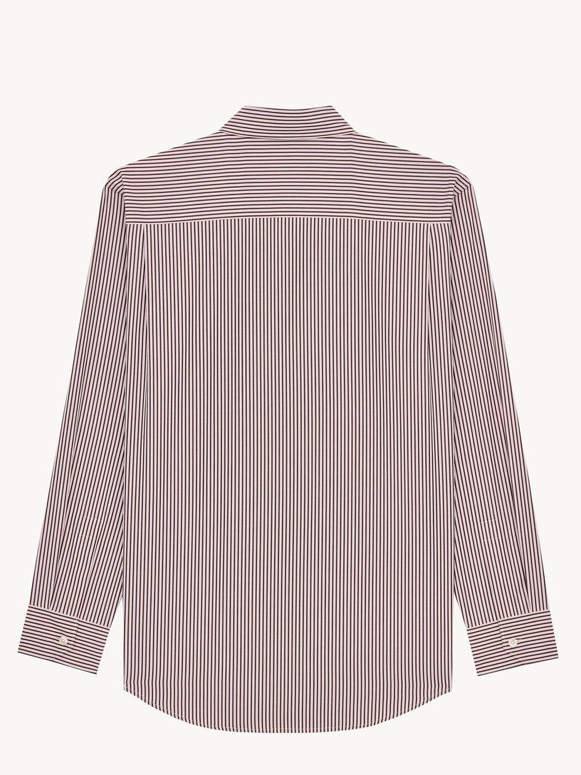 Camicia Cassandre in popeline di cotone a righe