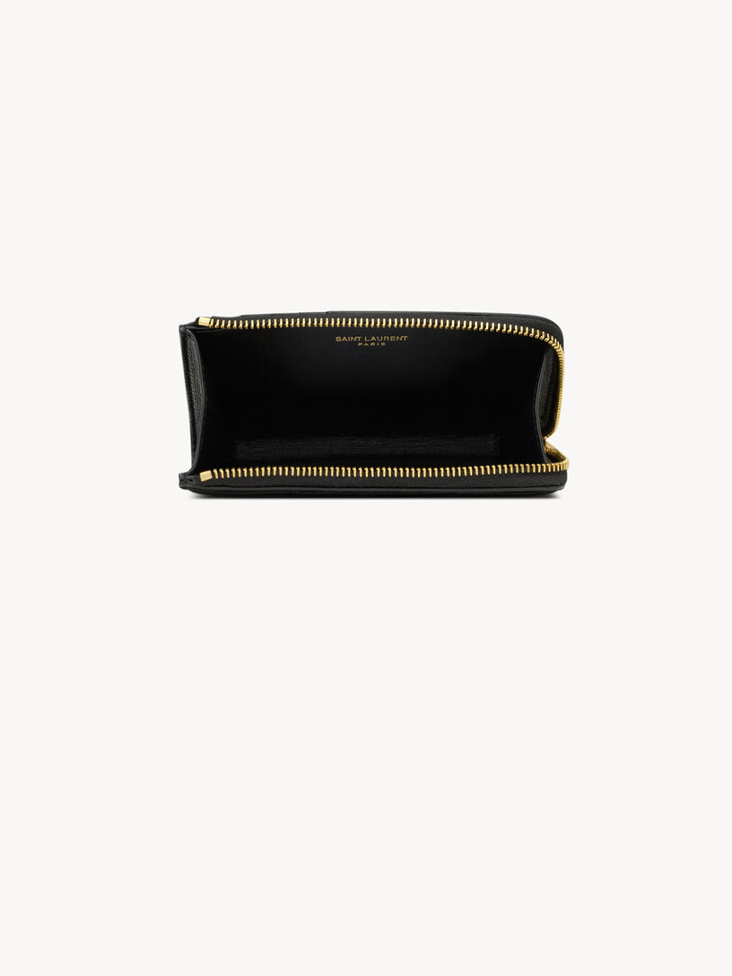 Porta carte con zip JAMIE