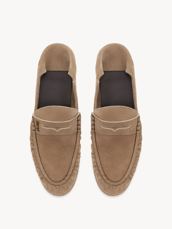 LE LOAFER foldable in suede