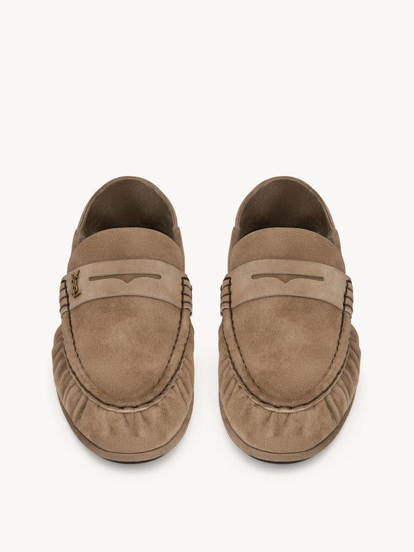 LE LOAFER foldable in suede