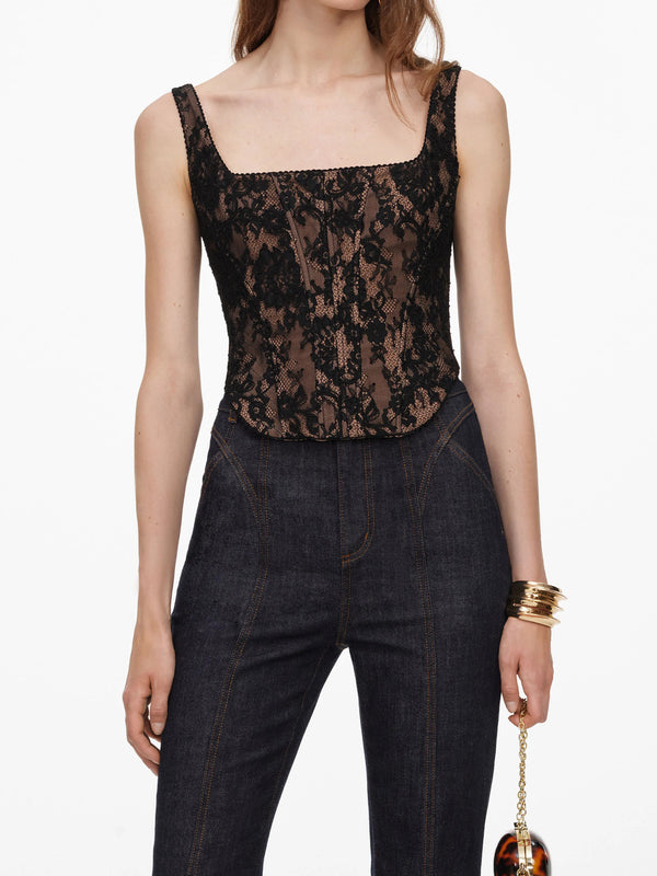 Corsetto in pizzo
